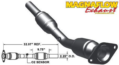 Magnaflow catalytic converter 93200 pontiac,toyota vibe,corolla