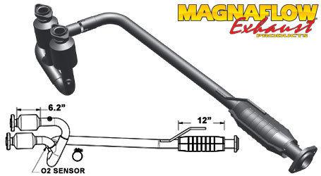 Magnaflow catalytic converter 93649 jeep wrangler