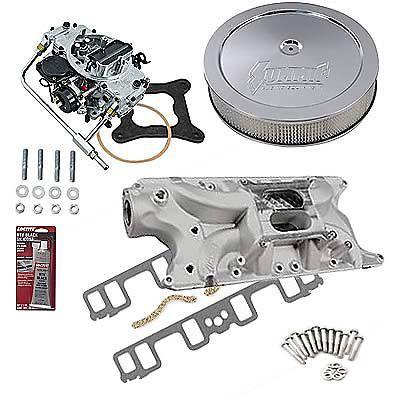 Summit racing« intake manifold, carburetor, and air cleaner pro pack 03-0203