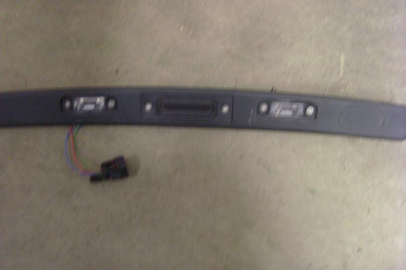 Volvo xc60 rear hatch handle &license plate lights assembly 