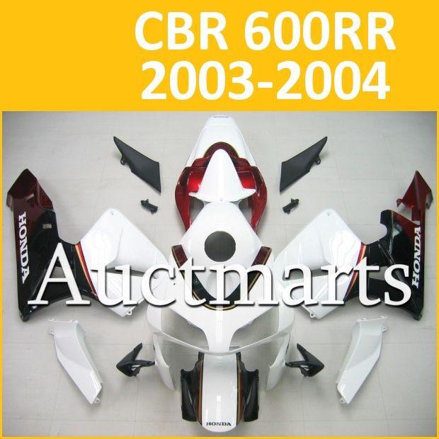 Fit honda 03 04 cbr600rr cbr 600 rr 2003 2004 fairing kit abs plastics b13 a95