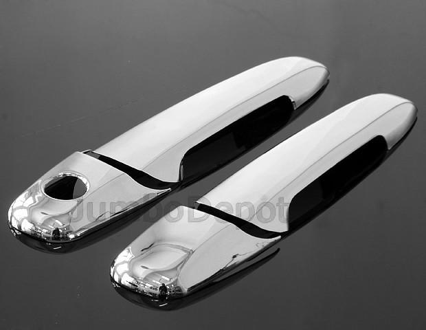 Fit for 2005-2010 ford mustang triple chrome door handle trim cover set