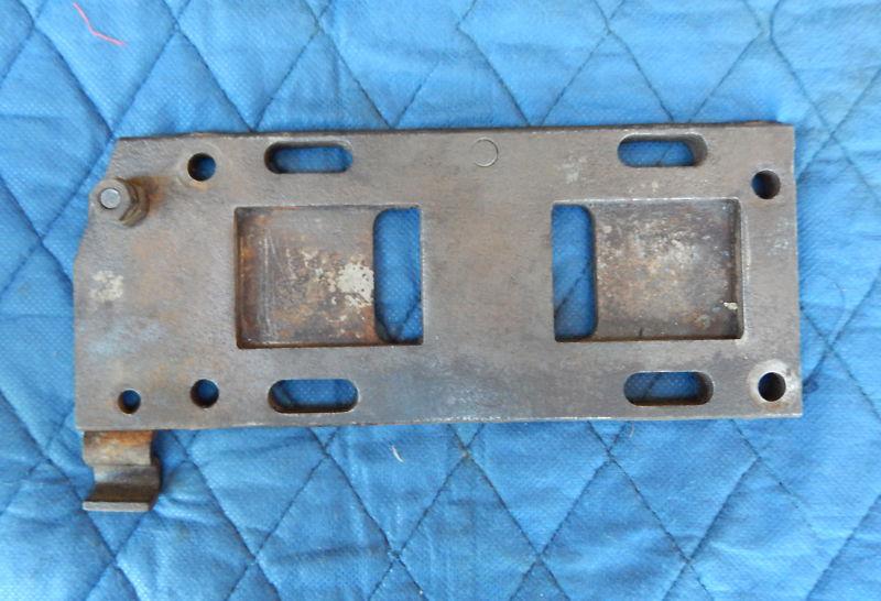 Harley original transmission plate adjuster strap knucklehead panhead flathead