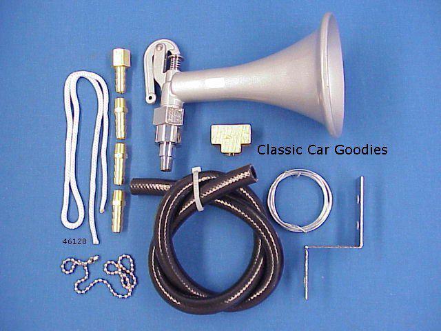 Horn kit wolf whistle hot street rod rat cruiser chicks