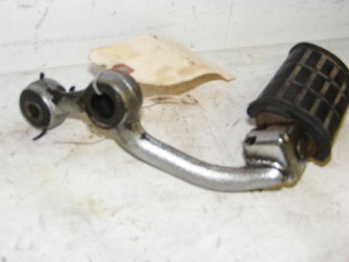 82 yamaha xv920 virago front foot bracket left