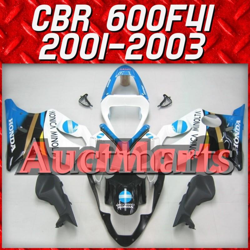 Fit honda 01 02 03 cbr 600f f4i 2001 2002 2003 fairing kit abs plastics c10 c25