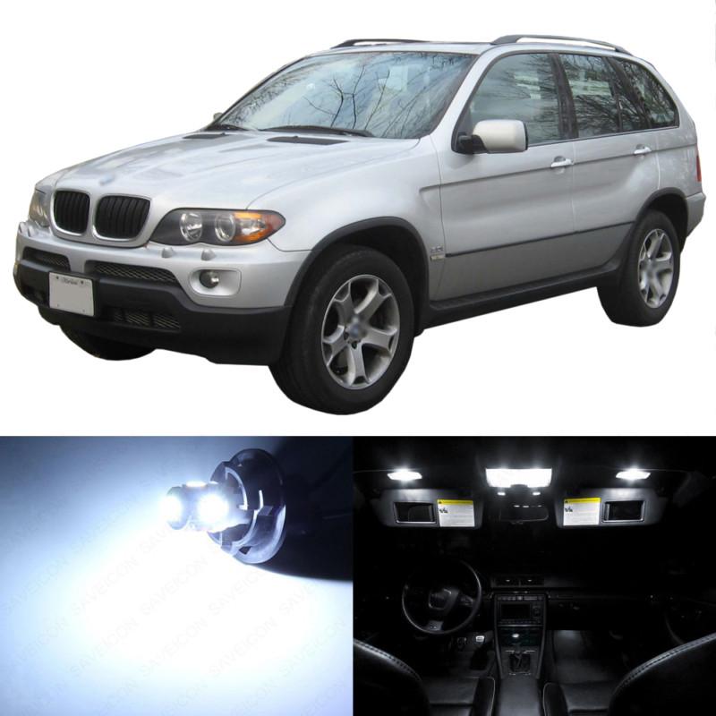 19 x error free white led interior light package for 2000-2006 bmw x5 series e53