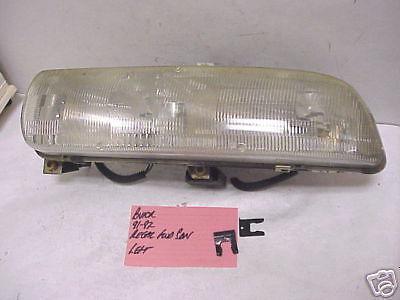 Buick regal 4 door sedan 91 92 1991 1992 headlight driver  lh left