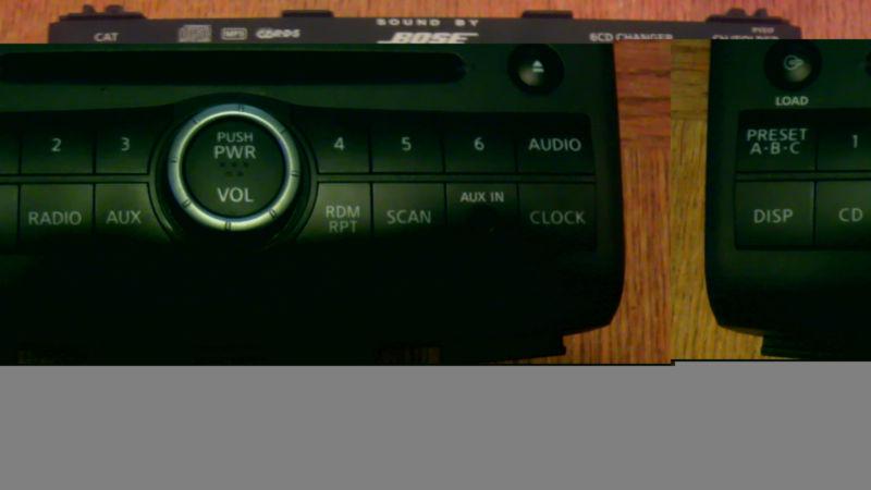 2009-2010 nissan rogue sl radio