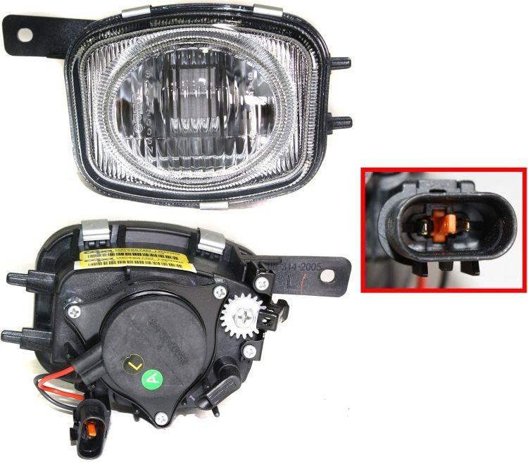 Capa driving fog light lamp assembly driver's left side