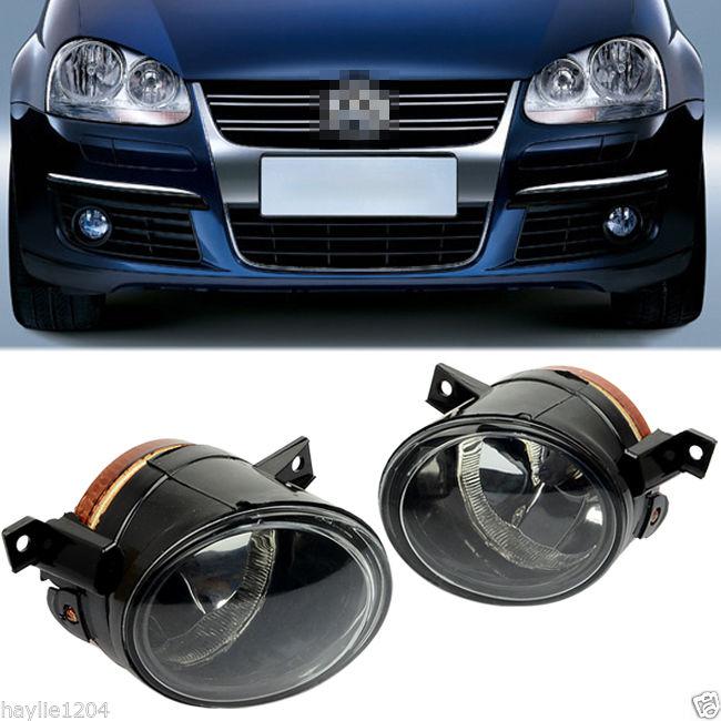 Volkswagen mk5 golf jetta front bumper fog driving lights 2005 06 07 08 09 2010