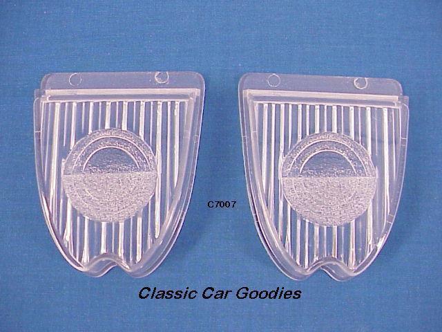 1955-1958 chevy cameo back up lenses 1956 1957 new!