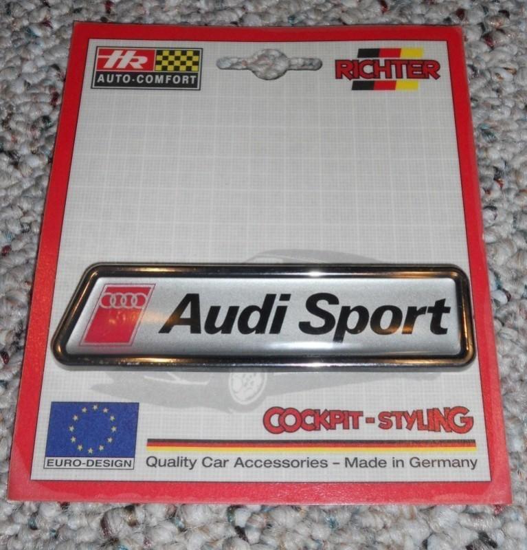 "audi motorsport" richter euro-design new in package