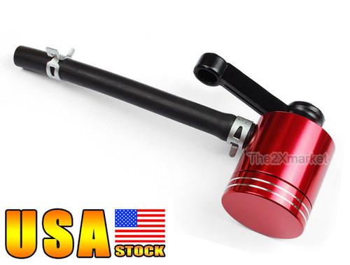 New motorcycle universal cnc fluid reservoir fit front back brake clutch upgrade