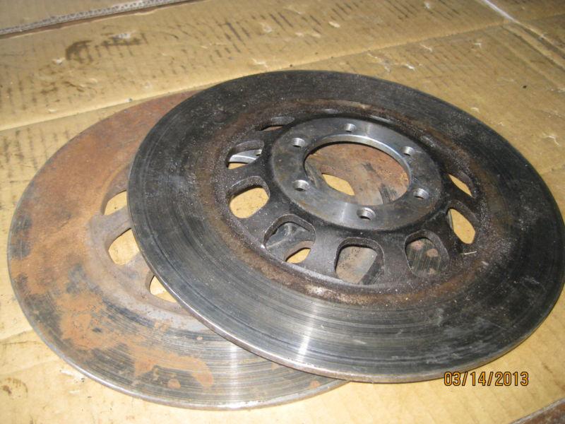 Honda shadow front rotors