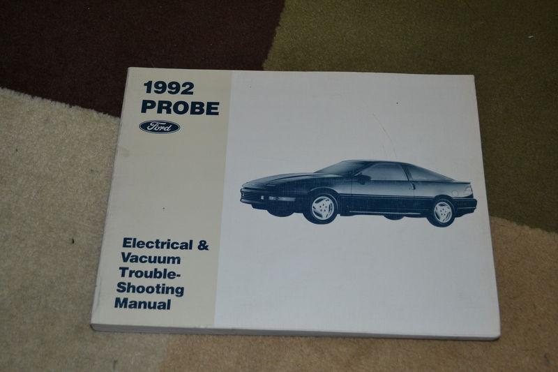 1992 ford probe electrical & vacuum troubleshooting manual evtm