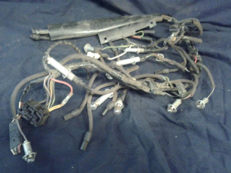 1964 ford thunderbird  dash gauge cluster wiring