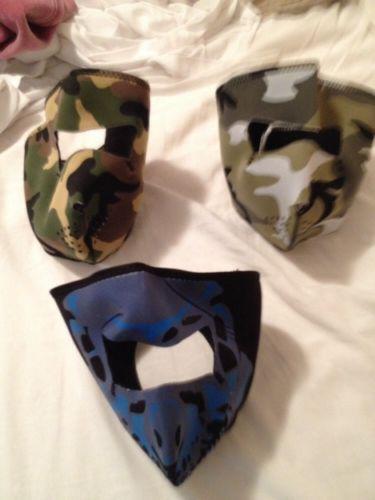 Neoprene face masks