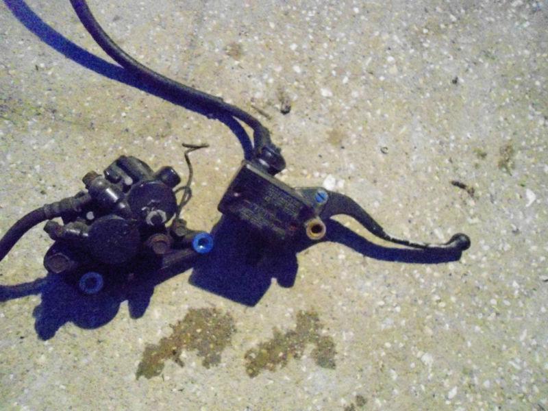 1983 honda ascot vt500ft vt ft 500 front brake caliper lever