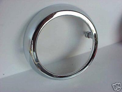 1950's "pontiac style" chrome bezel new with rubber gasket