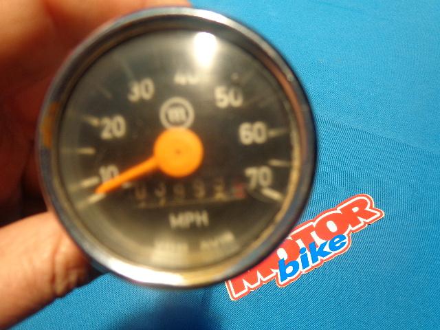 Cota 49, 74. montesa speedometer secondhand, leads 3999 km. original, made in sp