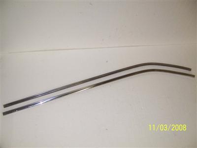 Upper bed quarter mouldings used dq 1978 - 1987 el camino