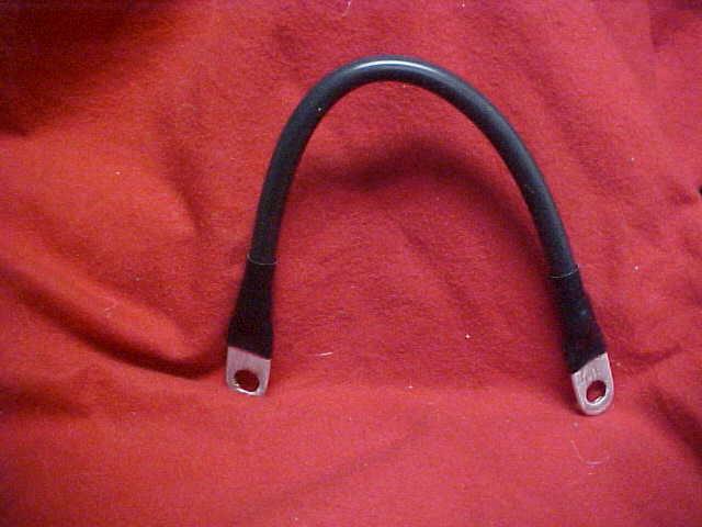 Harley,sportster,75-79 new negative battery cable, 10 3/4 inch long