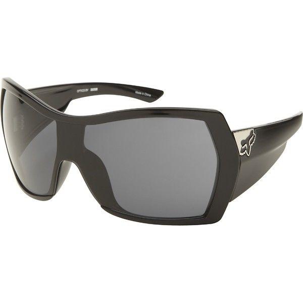 Fox racing the accolade womens sunglasses polished black/gray one size