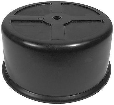 Carb dust cover plastic fits holley thermoquad quadrajet w/ 5 1/8" dia neck