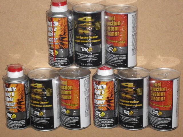 "new"3x3 bg products"throttle body & intake cleaner /44k/ fuel injection cleaner