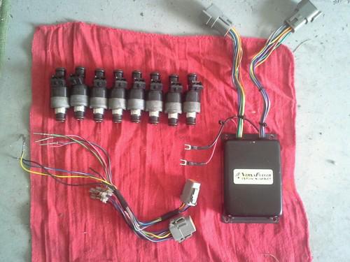 Delphi  # 95 lb hr low impedance injectors, versa fueler injector driver