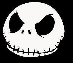 Jack skellington jdm vinyl decal for cars,laptops,windows,laptops and more.....