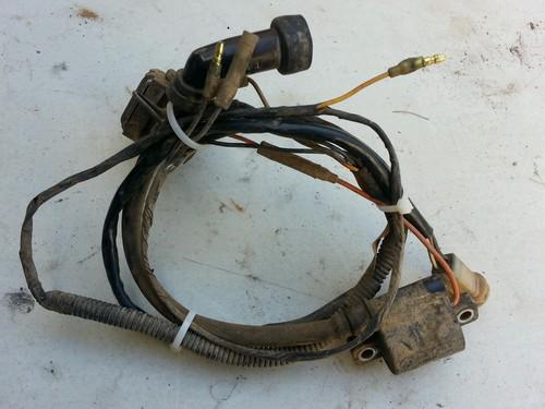 83'-85' yamaha tri moto 200 ytm wire harness with ignition coil