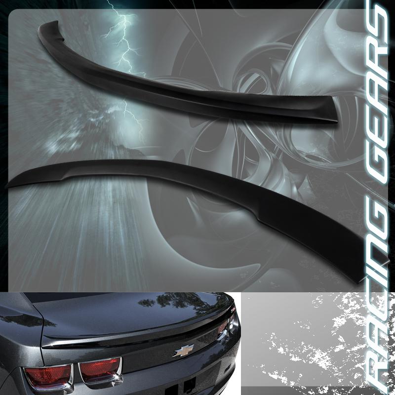 2010-2012 chevrolet camaro coupe abs plastic rear trunk lid duck spoiler wing