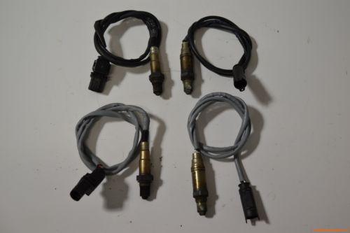 E46 e60 e83 oxygen sensor set 4pc oem bosch tested 2.5l 3.0l m54 (4086)