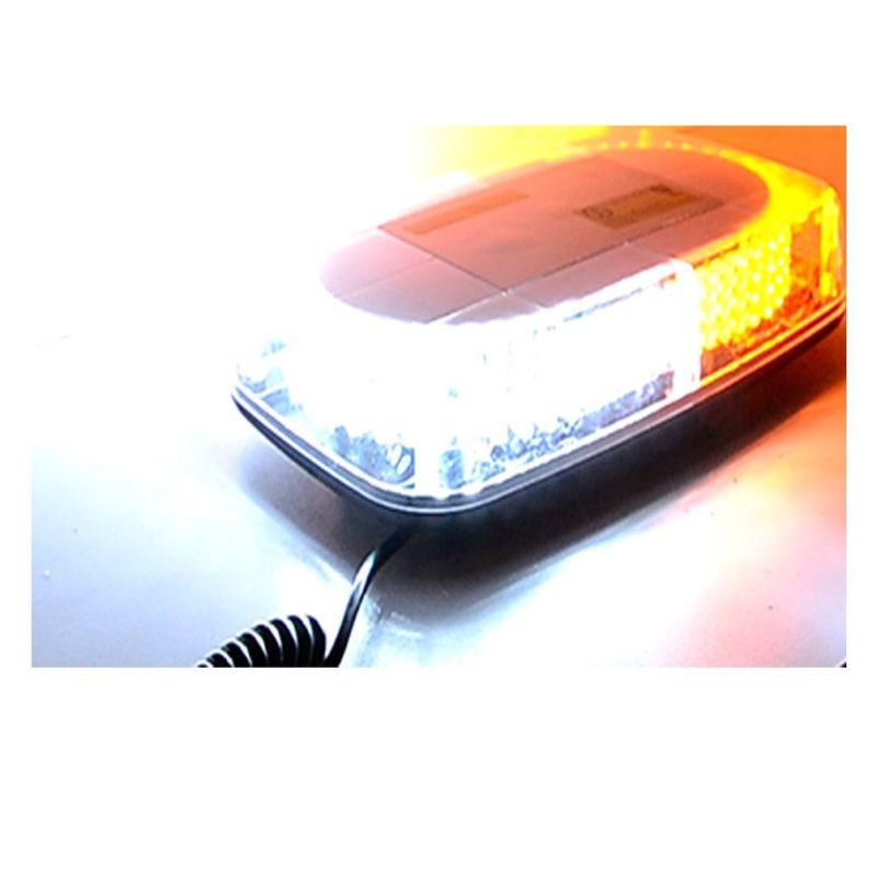 240 led emergency hazard warning led mini bar strobe light rooftop-amber/white