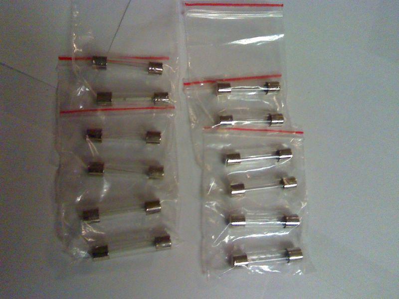 Automotive glass fuse assortment auto car truck