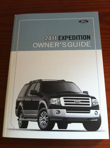 2011 oem ford expedition owner's manual