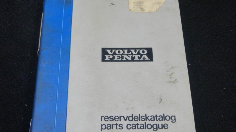 Used volvo penta parts catalogue for 1980-2006 #7776021-3685 stern drive boat