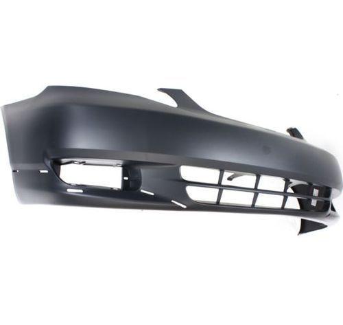 2003 2004toyota corolla s front bumper cover primed black w/fog&l spoiler holes