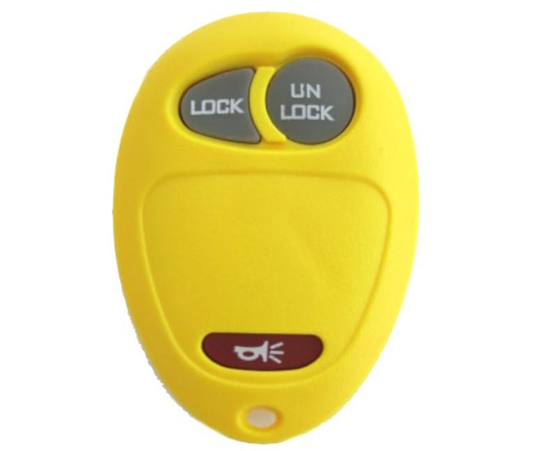 New yellow hummer isuzu gm gmc chevy replacement keyless entry key remote fob