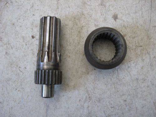 Jones quick change rear end, stub shaft and shift slider, vintage sprint car