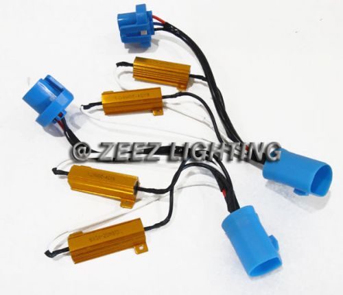 9004/9007hb1/5 hid load resistor decoder anti-flicker bulb out warning canceller