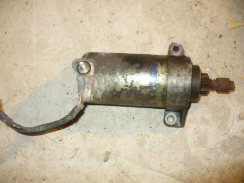 Ski doo rev mxz  2004 600 ho starter motor start  b