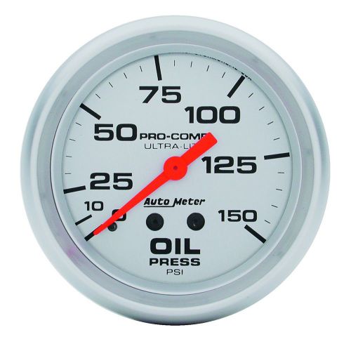 Auto meter 4423 ultra-lite; mechanical oil pressure gauge