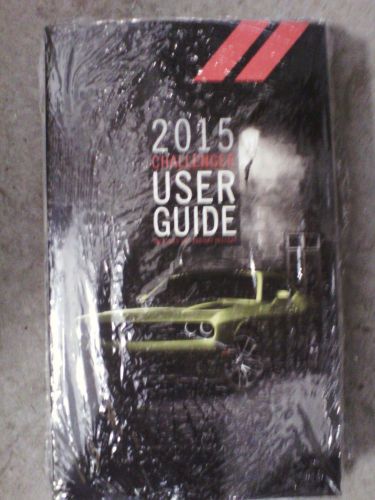 2015 dodge challenger user manual