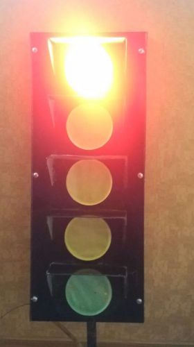 Traffic light to start in racing, street racing, actual size