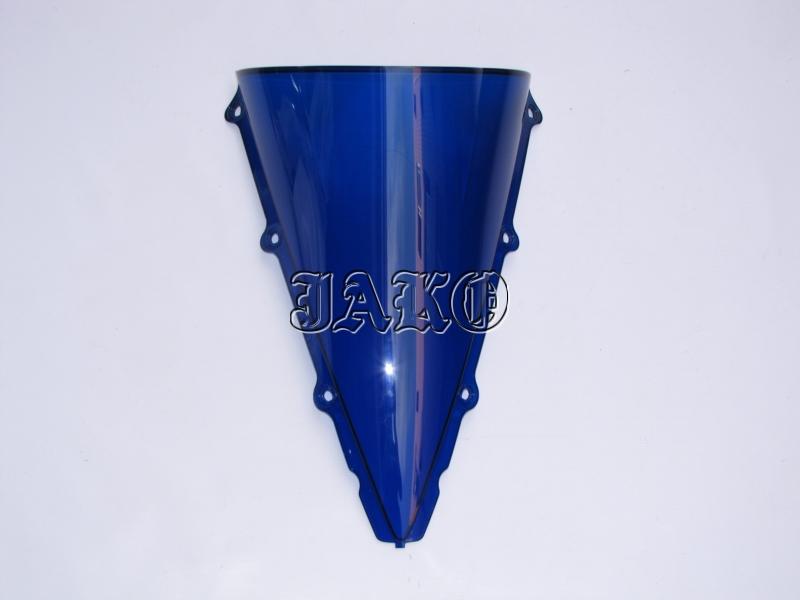 Windshield blue screen racing windscreen for yamaha yzf-r1 2002-2003