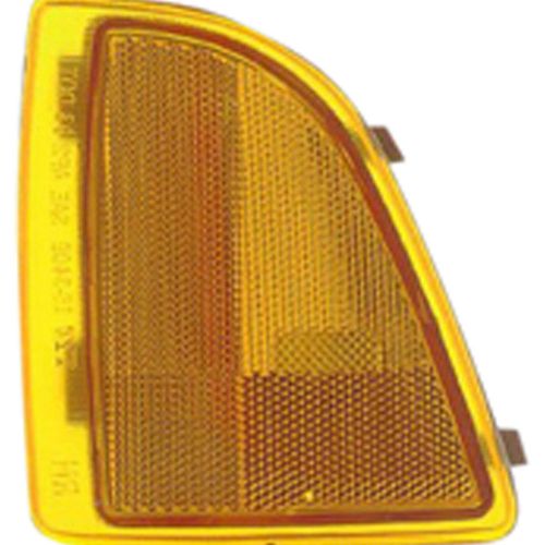 New driver side left corner of fender sealed beam type side marker lamp assembly