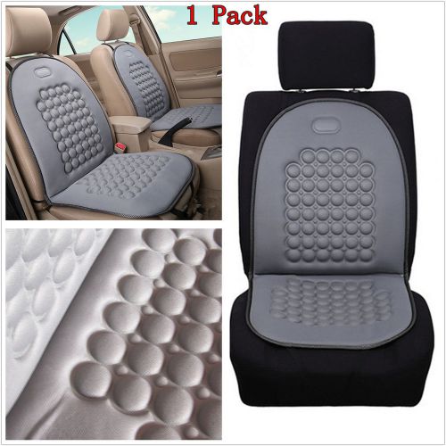 Car suv seat mat cover therapy massage bubble padded chair seat cushion pad grey